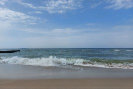 В Балтийском море начала греться вода у побережья Калининградской области