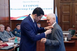 ЕР предложила присвоить Егорову звание «Почётного гражданина Калининградской области»