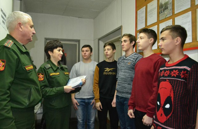 В 2019 году более трёх тысяч юношей в Калининградской области встанут на воинский учёт