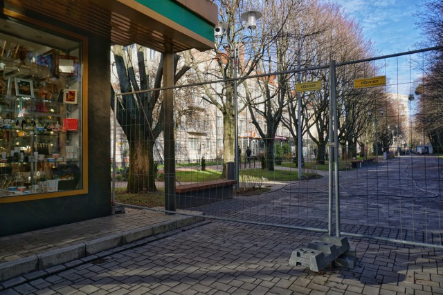 Открытие пешеходной зоны на улице Соммера в Калининграде снова перенесли