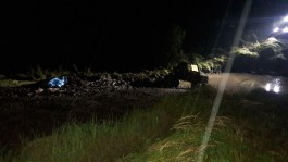В поле под Ладушкином опрокинулся спортивный автомобиль: погиб 36-летний мужчина