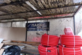 К лету в парке Гагарина в Калининграде обещают сделать входную группу и павильон &laquo;Звёздное небо&raquo;  (фото)