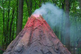 «Козы, вулкан и камни»: в Светлогорском районе открыли Парк янтарного периода (фото)