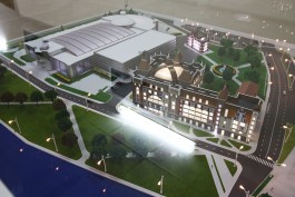Визуализация конгрессно-выставочного центра и гостиницы на месте «Балтик-Экспо»