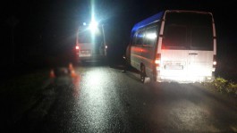В Правдинском округе микроавтобус насмерть сбил 47-летнюю женщину