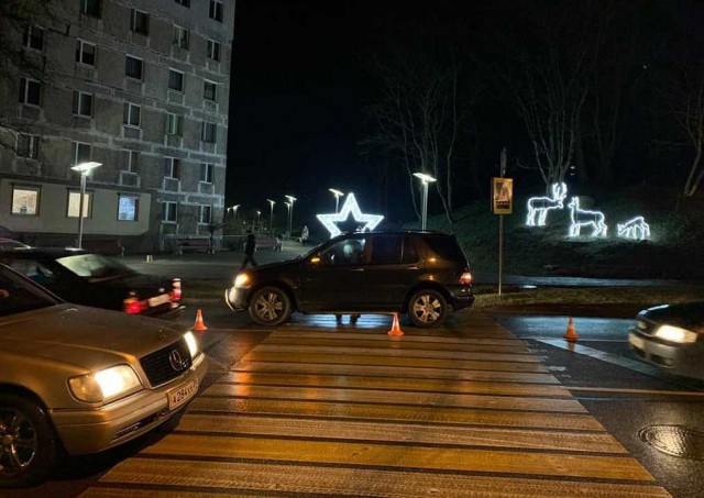 В Балтийске «Мерседес» сбил 11-летнего мальчика на пешеходном переходе