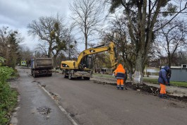 «Потерпеть до весны»: как ремонтируют улицу Летнюю в Калининграде (фото)