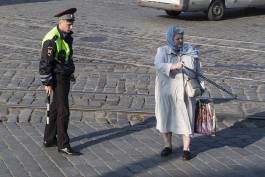 За сутки в Калининграде сбили двоих пенсионеров