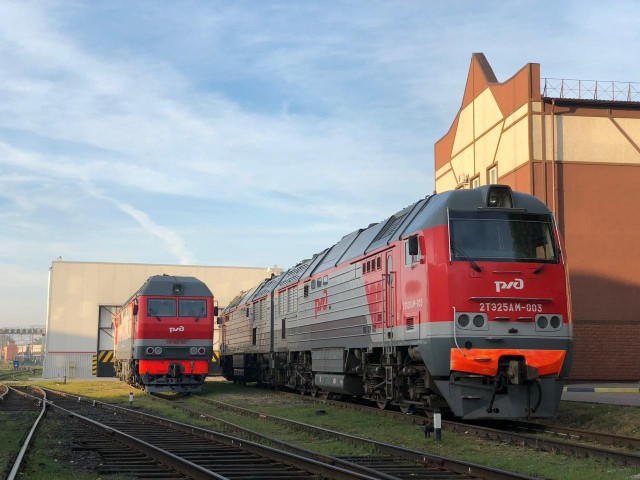 Калининградская железная дорога получила новый мощный локомотив