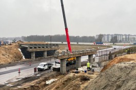 &laquo;ВАД&raquo;: Готовность Северного обхода от проспекта Победы до Тенистой аллеи составляет 68% (фото)