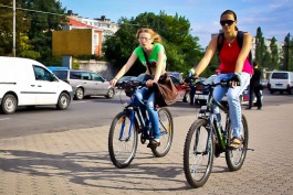 В Гданьске будут штрафовать велосипедистов, не уступающих дорогу пешеходам