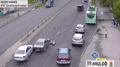 «Безопасный город» опубликовал подборку калининградских ДТП за июль (видео)