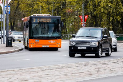 Власти: Кондиционеры работают только в каждом третьем калининградском автобусе
