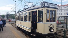 В Гданьске запустили старинный трамвай (фото)