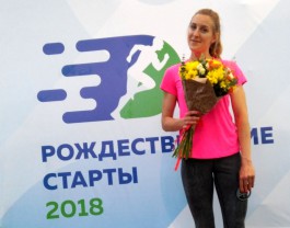 Елена Зуйкевич с призами стартов в Екатеринбурге
