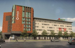 «Дом на ножках»: к отелю «Ибис» в Калининграде хотят пристроить корпус с апартаментами (фото)