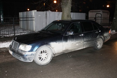 Автомобиль задержанного