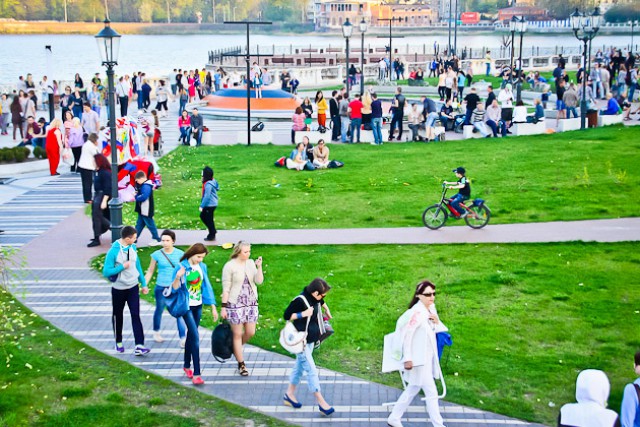 На Верхнем озере в Калининграде откроют зону бесплатного wi-fi