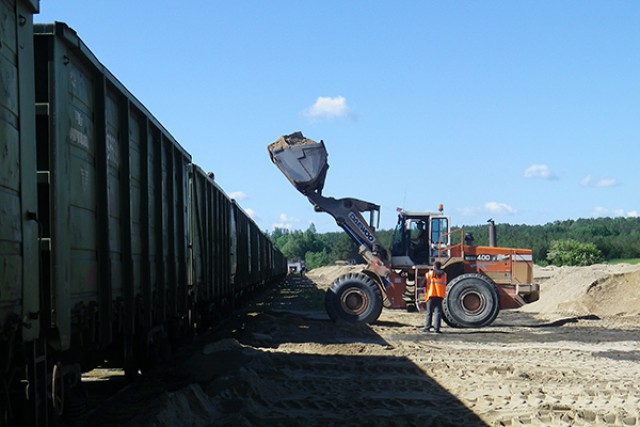 В Калининградской области открыли новый железнодорожный путь для перевозки сыпучих грузов