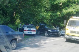 На трассе Калининград — Светлый столкнулись несколько автомобилей: образовалась пробка