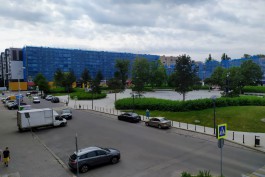 Дом возле музыкального фонтана в Калининграде украсят гигантским рисунком