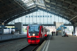 С 1 мая запустят поезд из Калининграда в Железнодорожный