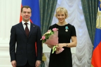 Президент наградил олимпийцев в Кремле