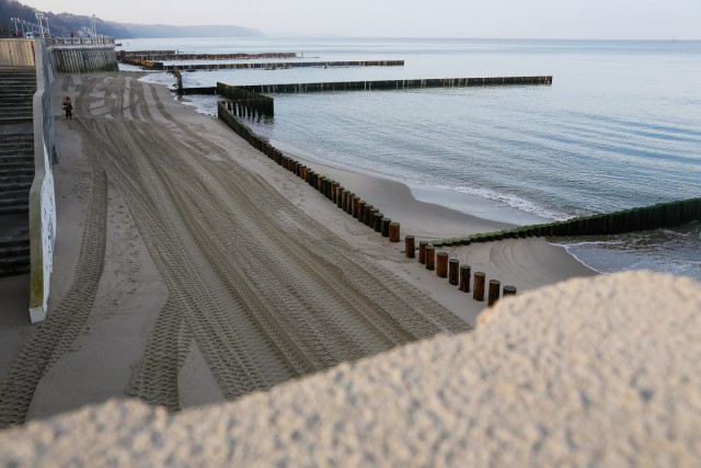 Установку бун на пляже в Светлогорске планируют завершить к апрелю 2020 года