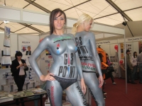 Девушки с боди-артом появились на выставке «Балтик-экспо»  (фото, видео)