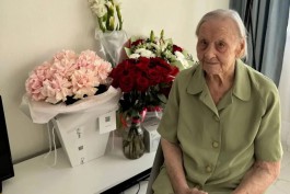 В Калининградской области исполнилось 102 года труженице тыла Зинаиде Егоровой 