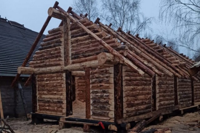 Под Зеленоградском строят кухню по технологиям эпохи викингов