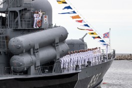 «Виват флоту»: как прошёл День ВМФ в Балтийске 