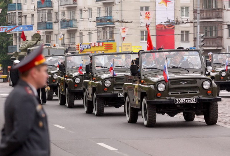 В Калининграде пройдут ночные репетиции парада Победы с участием военной техники