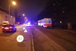 На аллее Смелых в Калининграде трамвай сбил 72-летнего пешехода