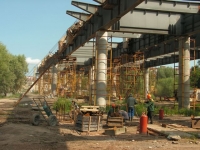 Начальник строительства второй эстакады: По новому мосту калининградцы поедут в 2011 году (фото)