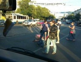 Около ТЦ «Маяк» в Калининграде «Порше» сбил мужчину (дополнено)