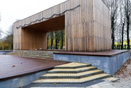 Администрация Гусева: Проект благоустройства парка с бассейном находится на этапе устранения замечаний