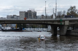 В Калининграде мужчина прыгнул с эстакадного моста (видео)