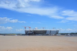 «Крокус»: Стадион к ЧМ-2018 в Калининграде готов более чем на 80%