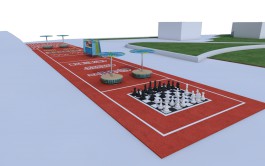 В Зеленоградске к уличным шахматам добавят классики, твистер и лабиринт