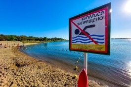 На пляже &laquo;Мечта&raquo; в Калининграде запретили купаться