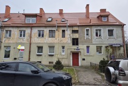 На улице Красной в Калининграде отремонтируют фасад довоенного дома (фото)