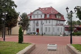 В Славске благоустраивают вокзальный микрорайон