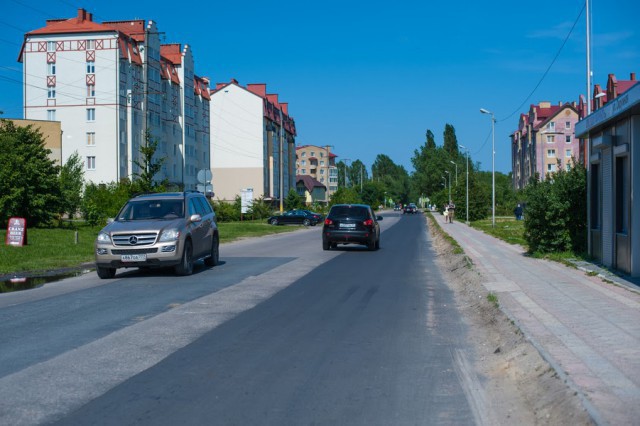 С 1 октября в Зеленоградске ограничат движение на дороге в сторону Куршской косы