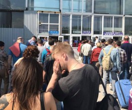 Калининградцы сообщают об очередях в аэропорту «Храброво»