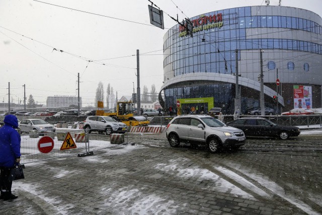 В Калининграде перенастроили светофоры после открытия движения на улице Киевской