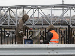 «На месяц раньше срока»: как готовятся к открытию моста на ул. Суворова в Калининграде 