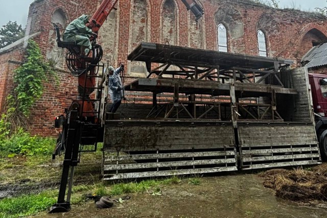 В центре Железнодорожного готовятся к консервации старинной кирхи Гердауэна