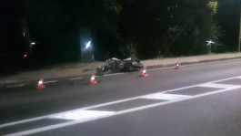 В Ладушкине погиб 30-летний мотоциклист