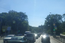 На перекрёстке Гвардейского проспекта и улицы Румянцева снова изменили схему движения